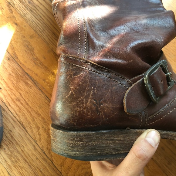 Frye Veronica Slouch - Cognac - Picture 8 of 11